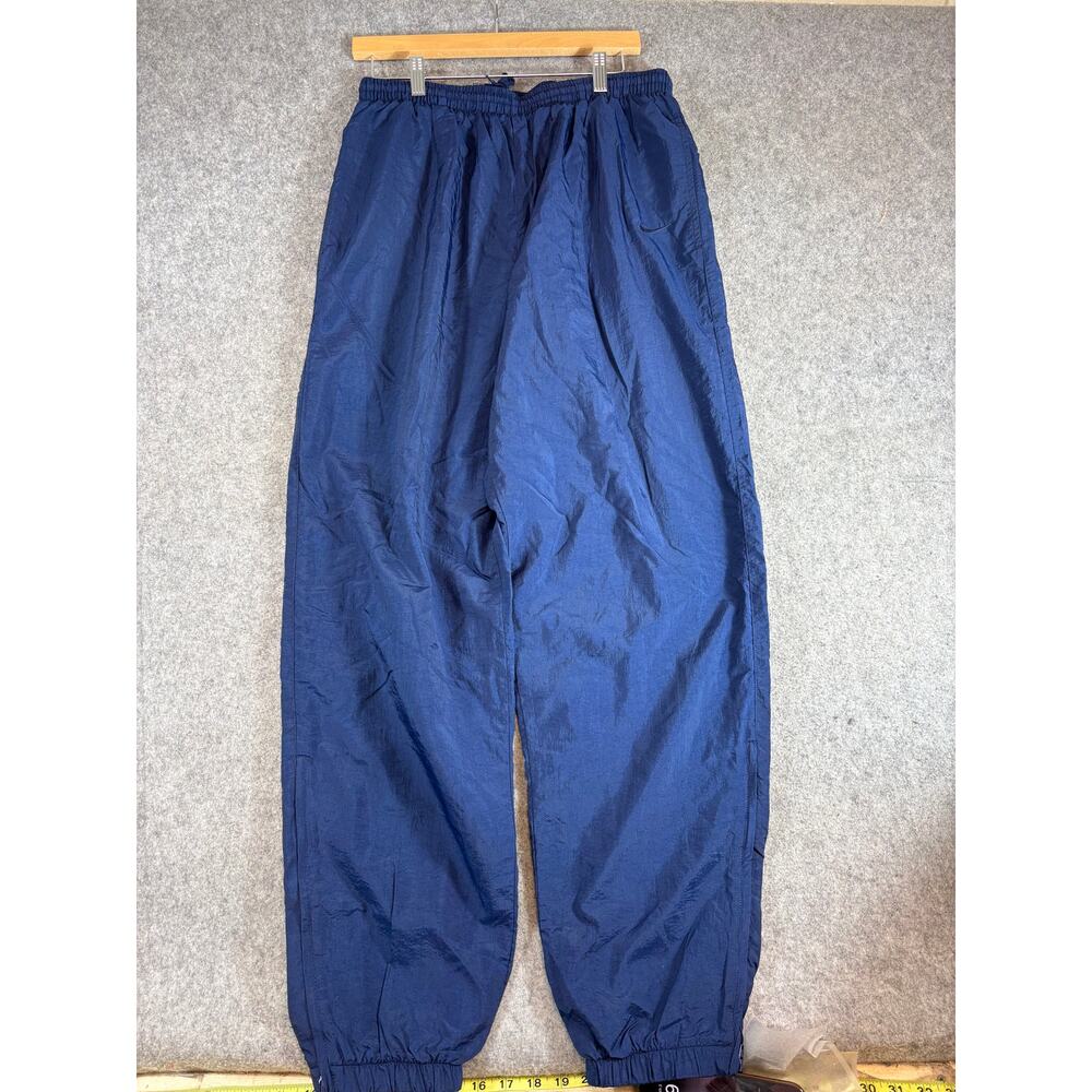 Vintage 90s Nike Windbreaker Track Joggers Pants Mens Large Blue Performance